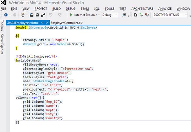 get all employee code